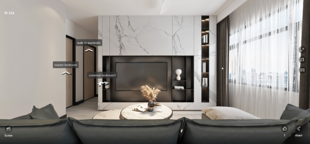 Virtual Tour | 360° Singapore Interior Design Project Showcases